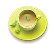 Organic green tea