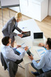 Businesswoman doing business presentation