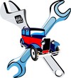 Vector: Car repair service Car repair service
