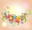 Greeting summery card