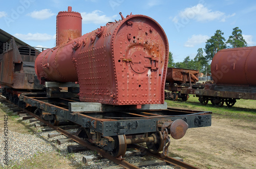 Photo: Steam locomotive Steam locomotive