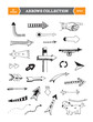 Arrows vector collection