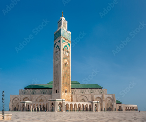 Photo: Hassan II Mosque, Casablanca. Morocco Hassan II Mosque, Casablanca. Morocco