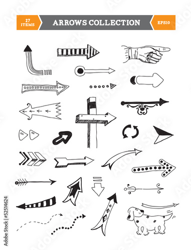 Vector: Arrows vector collection Arrows vector collection