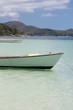 Anse Volbert Beach on Praslin in Seychelles