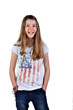 cooles Mädchen Teenager