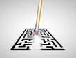 erases maze