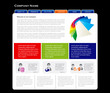 Simple website template