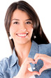 Woman in love