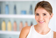 Stylist at a beauty salon