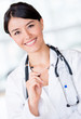 Photo: Happy female doctor Happy female doctor