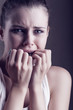 Girl in tears