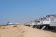 Beach huts in Holland