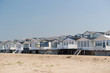 Beach huts in Holland