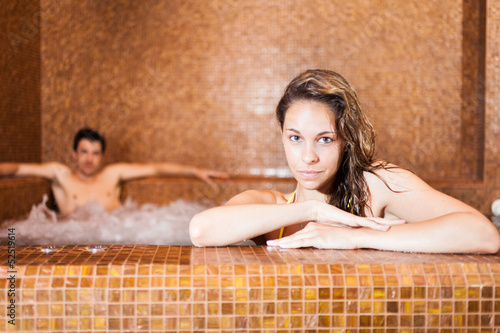 Photo: Woman in a spa Woman in a spa