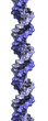 DNA structure, B-DNA form.
