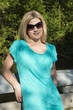 Young Woman Wearing Sunglasses