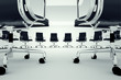 Office chairs.