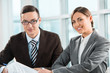 Business meeting in an office