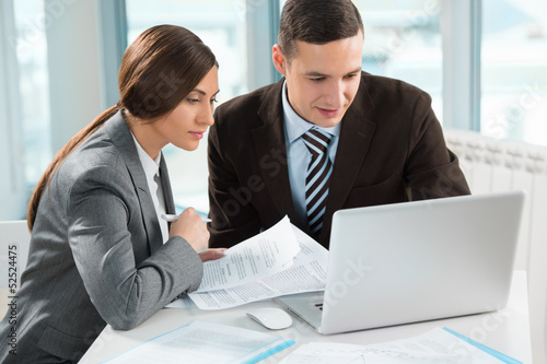 Photo: Business meeting in an office Business meeting in an office