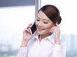 Photo: asian businesswoman talking on cellphone asian businesswoman talking on cellphone