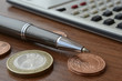 Photo: Financial background Financial background