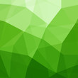 Abstract Green Triangle Background