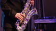 Playing on sax