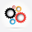 colorful gears