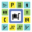 shopping mall icons