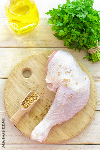 Photo: Chicken leg Chicken leg