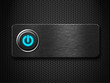 Illustration: computer or electricity power button design computer or electricity power button design