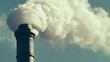 Fumes billowing out of smokestack, Oregon