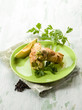 Photo: rolled up with avocado cream and parsley rolled up with avocado cream and parsley