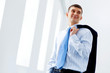Photo: Business man in suit smiling Business man in suit smiling