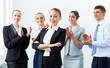 Photo: Asian business woman with colleagues Asian business woman with colleagues