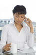 Woman working in office