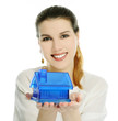 Photo: blue house blue house
