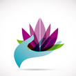 Vector: Vector Logo spa, yoga and relax Vector Logo spa, yoga and relax