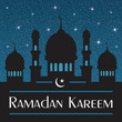 Ramadan Kareem. Abstract religious illustration.