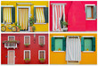 Photo: Colorful buildings in Burano island Colorful buildings in Burano island