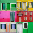 Photo: Colorful buildings in Burano island Colorful buildings in Burano island