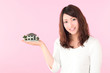 Photo: 若い女性、住宅イメージ 若い女性、住宅イメージ