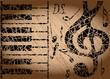 old musical background