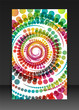 Free style colorful background,  roll up, cover design