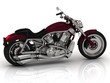 Beautiful road motorcycle