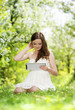 Girl with tablet