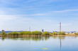 South-eastern Bucharest suburbs near Vacaresti Lake ecosystem.