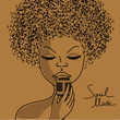 Singer Silhouette With Musical...