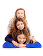 mother with daughters